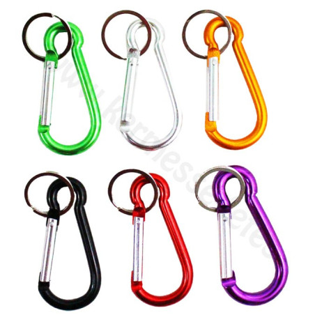 PORTE CLEFS MOUSQUETON GM 7.5 cm