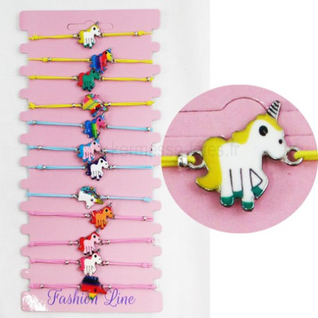 BRACELET ELASTIQUE LICORNE