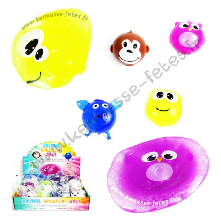 SPLATCHY BALL ANIMAL Ø 6 cm