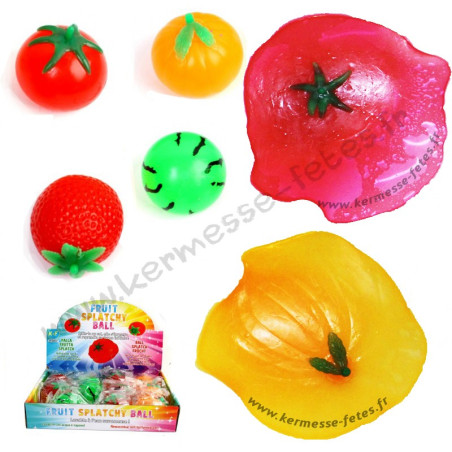 SPLATCHY BALL FRUIT Ø 6 cm