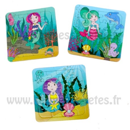 PUZZLE SIRENE 16 Pièces