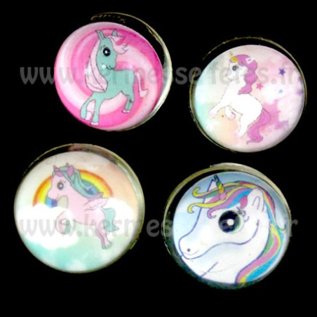 BALLE REBONDISSANTE LICORNE Ø 30mm