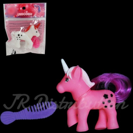 LICORNE A COIFFER 6.5 cm + ACCESSOIRES