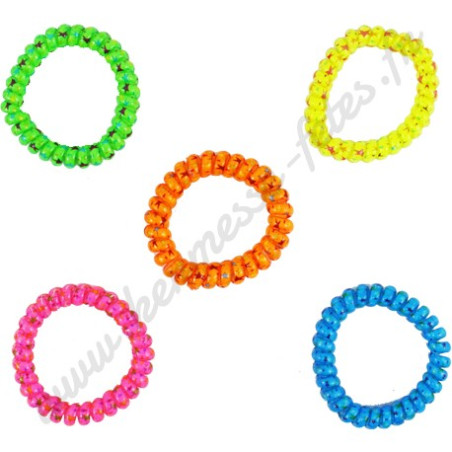 BRACELET TORTILLON ETOILE NEON