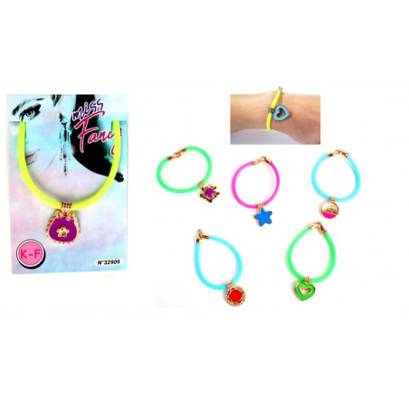 BRACELET SILICONE + PENDENTIF