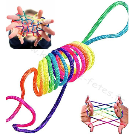 JEU DE FICELLE RAINBOW ROPE