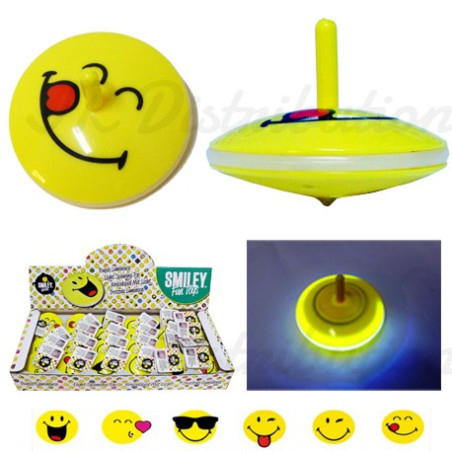 TOUPIE LUMINEUSE Ø 6 cm SMILEY®