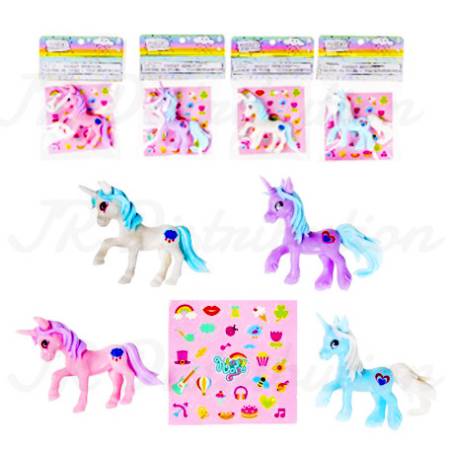 FIGURINE LICORNE PM + STICKERS