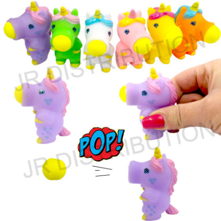 LANCE BALLE LICORNE " POP "