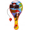 MINI RAQUETTE TAPE BALLE " PIRATE " 12.5 cm