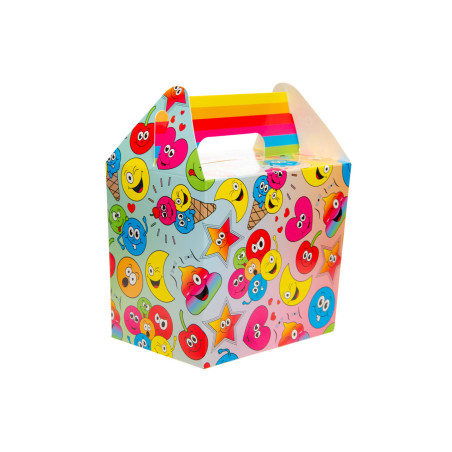 BOITE CARTON LUNCHBOX MM " EMOTIONS "