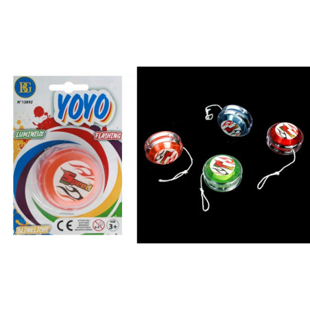 YOYO LUMINEUX & DEBRAYABLE 5.5cm SUR CARTE