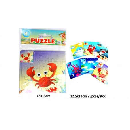 PUZZLE CARTON THEME OCEAN