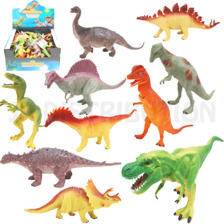 FIGURINE DINOSAURE PVC 17cm env