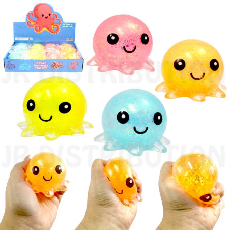 PIEUVRE / POULPE SQUISHY ANTI-STRESS