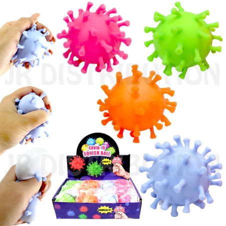 BALLE SQUISH " VIRUS "