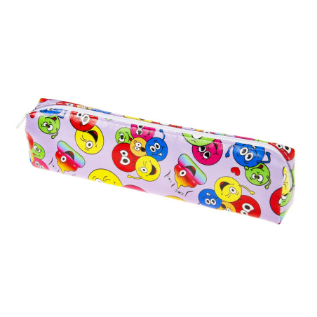 TROUSSE SCOLAIRE " VISAGE RIGOLO EMOTION " 23 x 6 x 5 cm