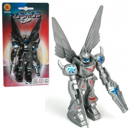 FIGURINE ROBOT 14 cm + AILES