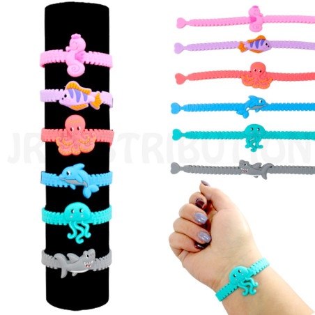 BRACELET ANIMAUX MARINS