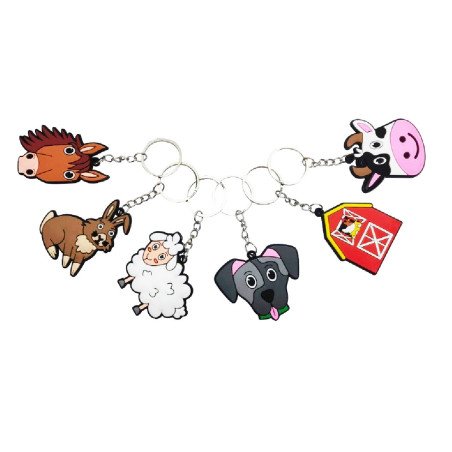 PORTE-CLEFS ANIMAL de la FERME