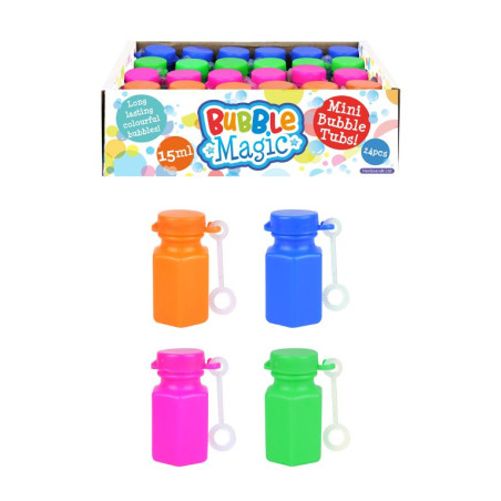 MINI TUBE DE BULLES DE SAVON 15ml