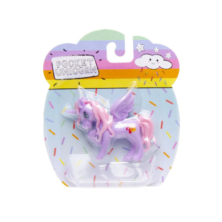 FIGURINE LICORNE 6.5 cm sur CARTE