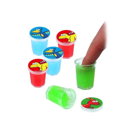 MINI POT DE PATE SLIME 10 gr " DINOSAURES "