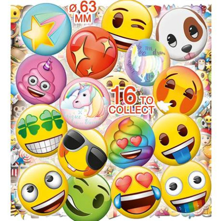 BALLE ANTI STRESS EMOJI® Ø 6.3cm