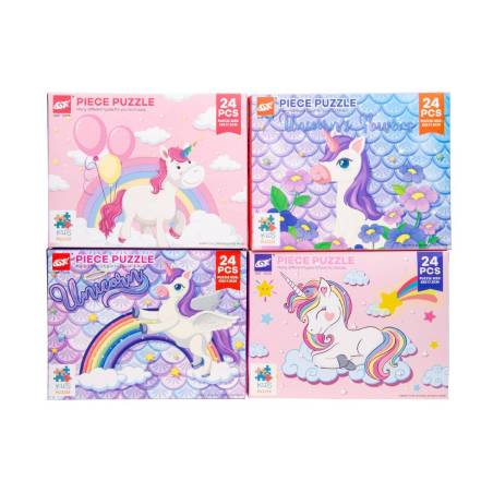 PUZZLE LICORNE 24 PIECES