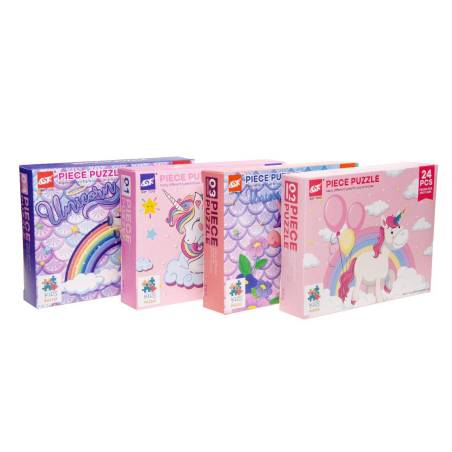 PUZZLE LICORNE 24 PIECES