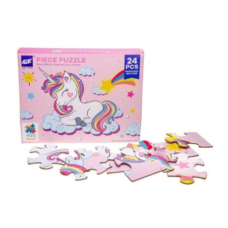 PUZZLE LICORNE 24 PIECES