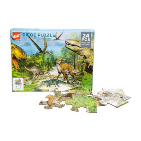 PUZZLE DINO 24 PIECES