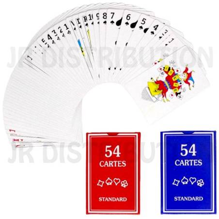 JEU DE 54 CARTES À JOUER