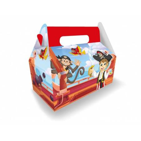 BOITE CARTON LUNCHBOX GM " PIRATE "