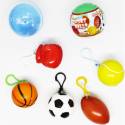 PORTE CLEFS BALLON SPORTS dans CAPSULE 5.5cm