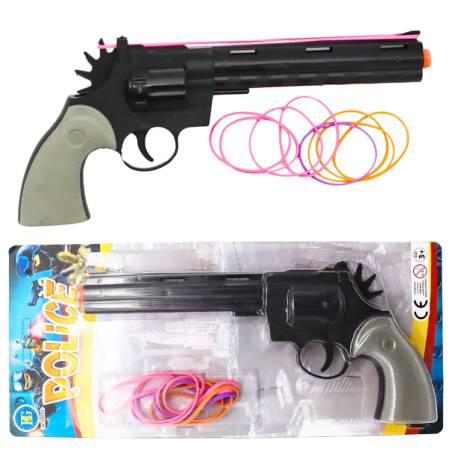 PISTOLET A ELASTIQUES 27CM